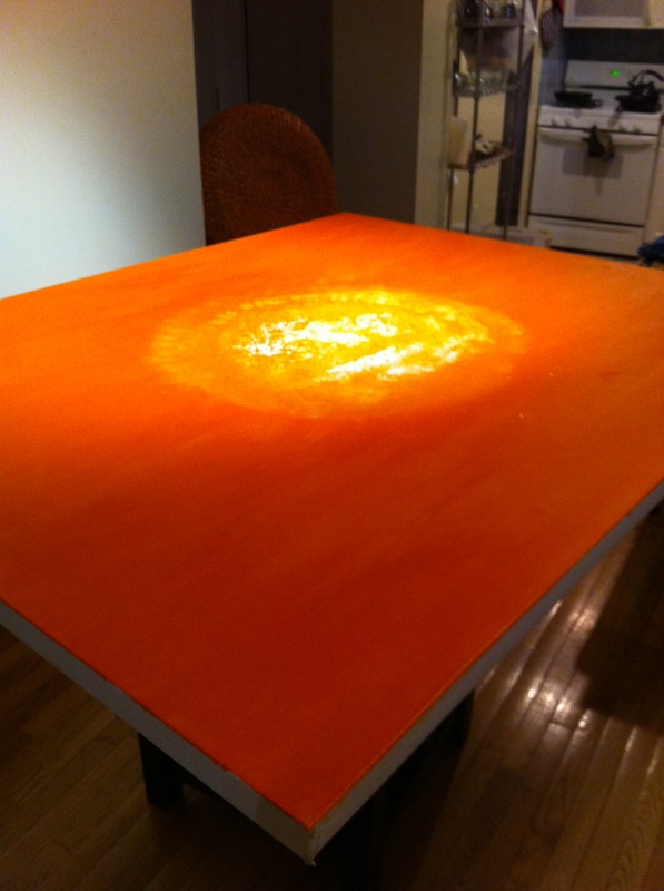 orange ball