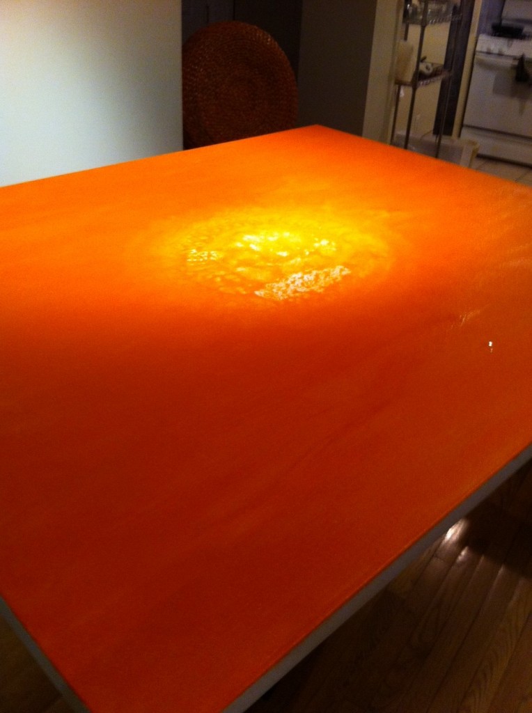 orange sphere