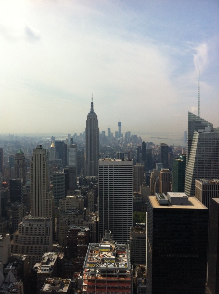 top of the rock