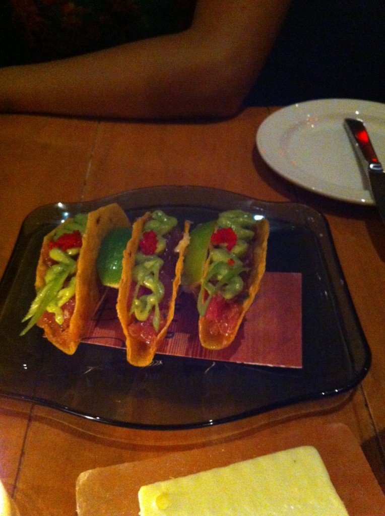 tartar tacos