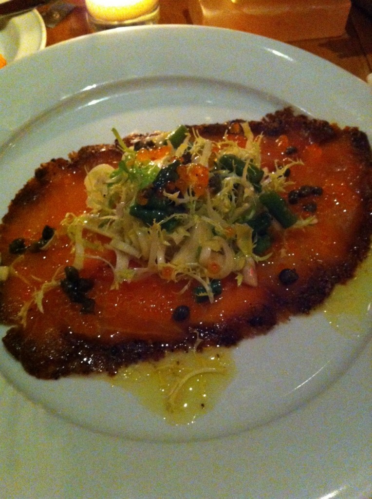 salmon proscietto