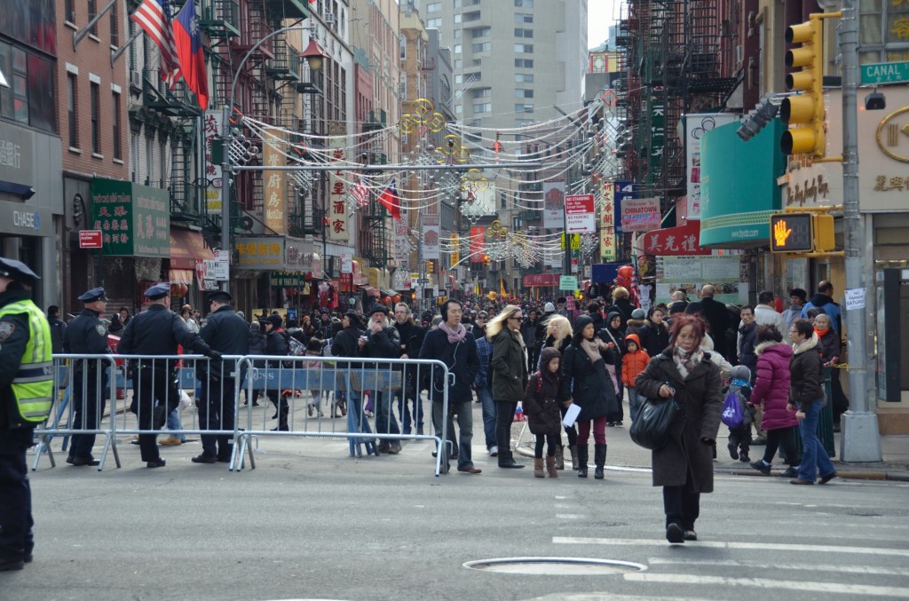 chinatown crowd