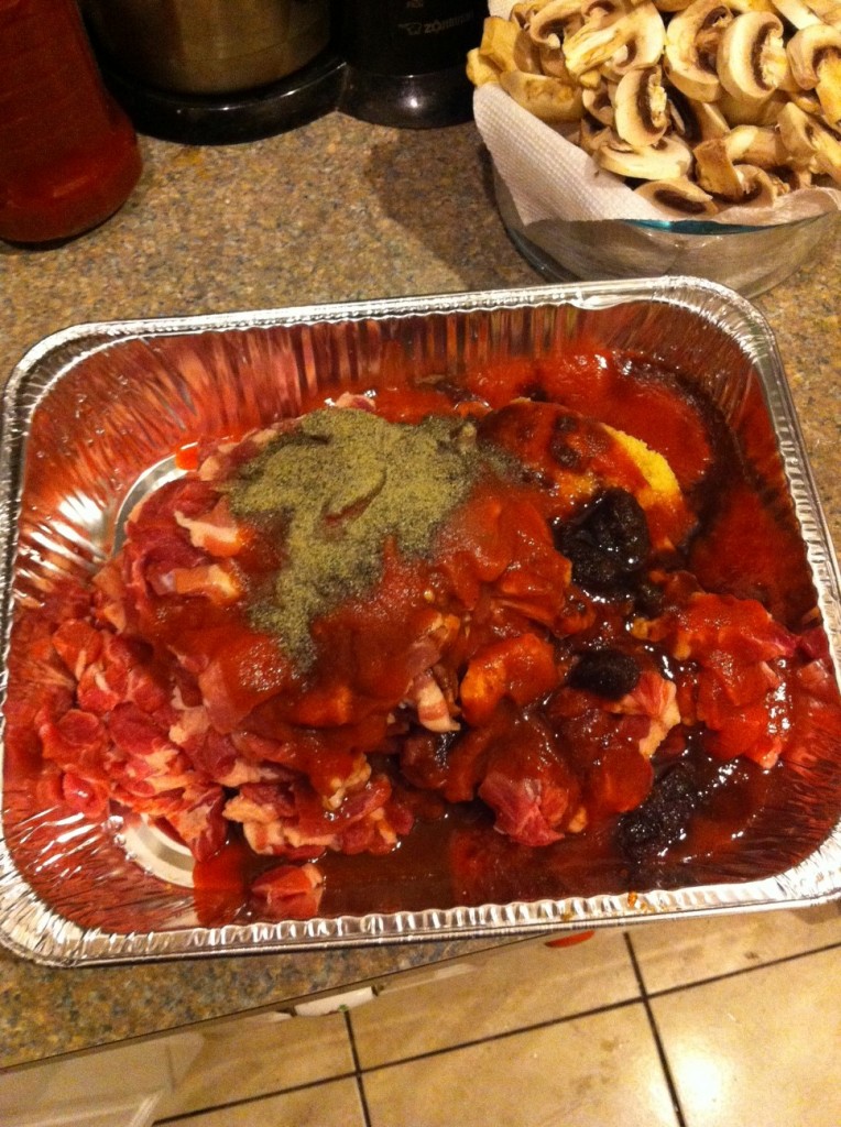 pre-mix marinade